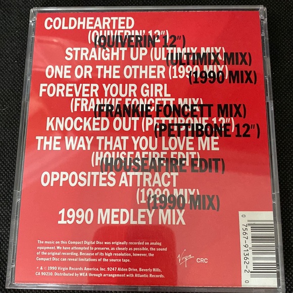 “Shut Up And Dance: Dance Mixes” by Paula Abdul - CD used - Picture 2 of 4